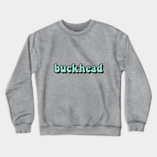 Mint Buckhead Crewneck Sweatshirt by AdventureFinder